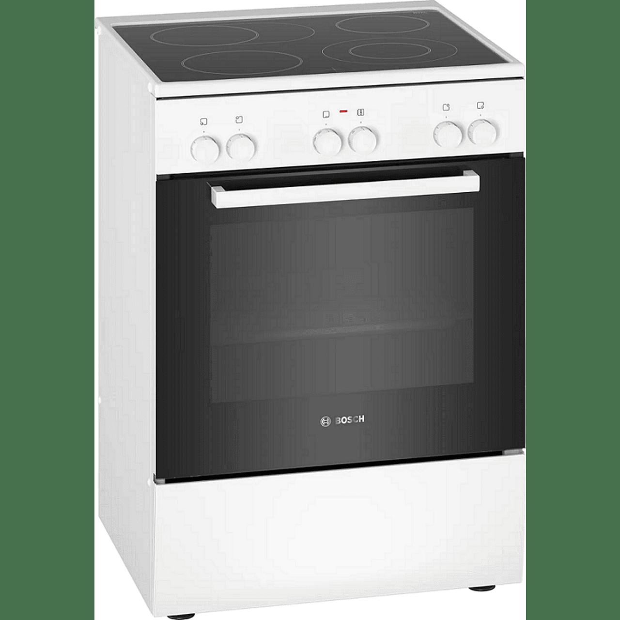 Готварска печка (ток) Bosch HKA090220 , Керамични , Бял