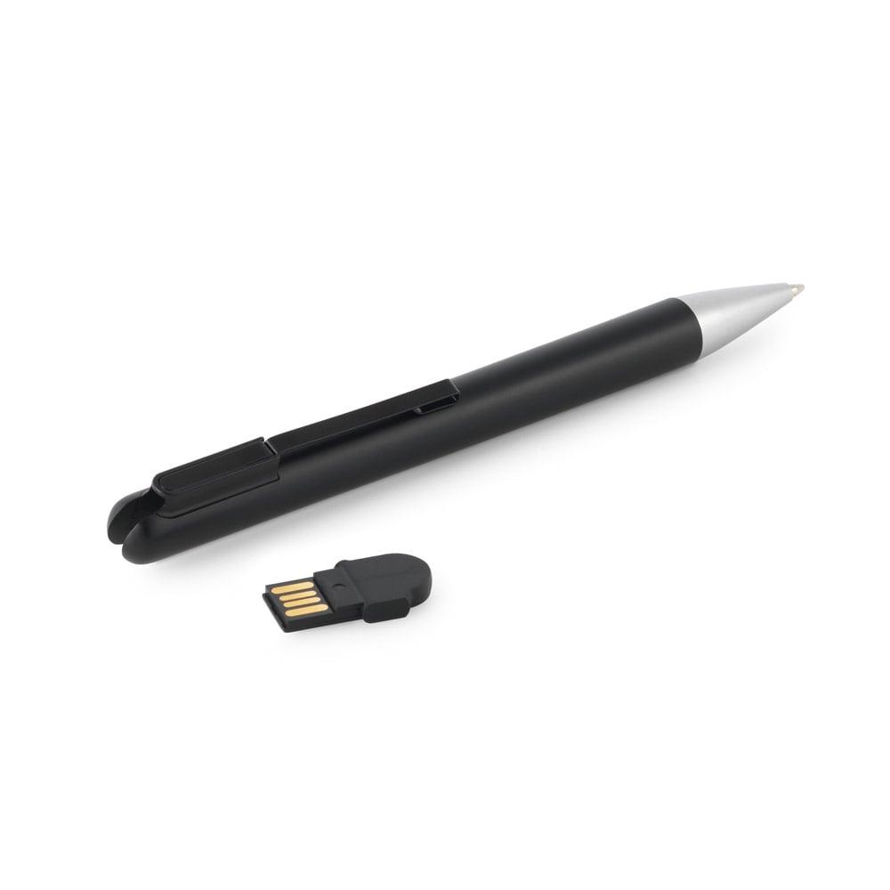 Hi!dea USB флаш памет Savery, 4GB, с химикалка, черна | JAR Computers Hi!dea USB флаш памет Savery, 4GB, с химикалка, черна
