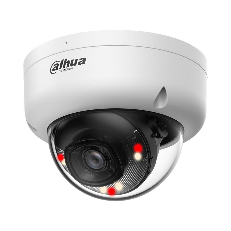 IP вандалоустойчива куполна камера 2MP 2.8 mm Smart Dual Light 30m - DAHUA IPC-HDBW1239E1-A-IL-0280B-S6 | JAR Computers IP вандалоустойчива куполна камера 2MP 2.8 mm Smart Dual Light 30m - DAHUA IPC-HDBW1239E1-A-IL-0280B-S6