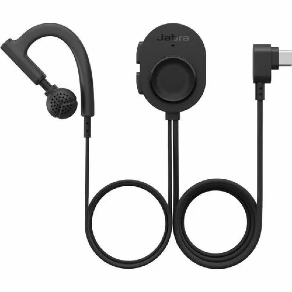 Jabra Perform 10 – USB-C, Black, Android & iOS, моно слушалка с Push-to-Talk | JAR Computers Jabra Perform 10 – USB-C, Black, Android & iOS, моно слушалка с Push-to-Talk