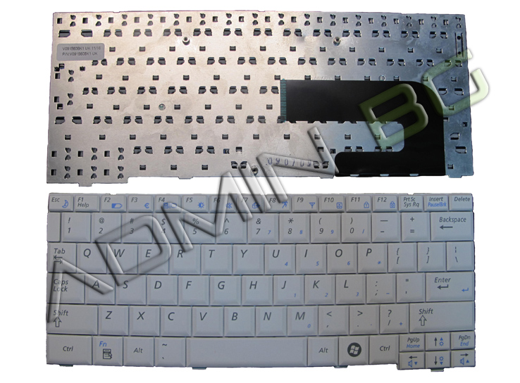 Клавиатура за лаптоп Samsung Mini Laptop N120 White US | JAR Computers Клавиатура за лаптоп Samsung Mini Laptop N120 White US