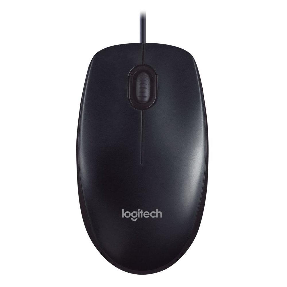 Logitech Кабелна мишка M90 /сив/ - 910-001793 | JAR Computers Logitech Кабелна мишка M90 /сив/ - 910-001793