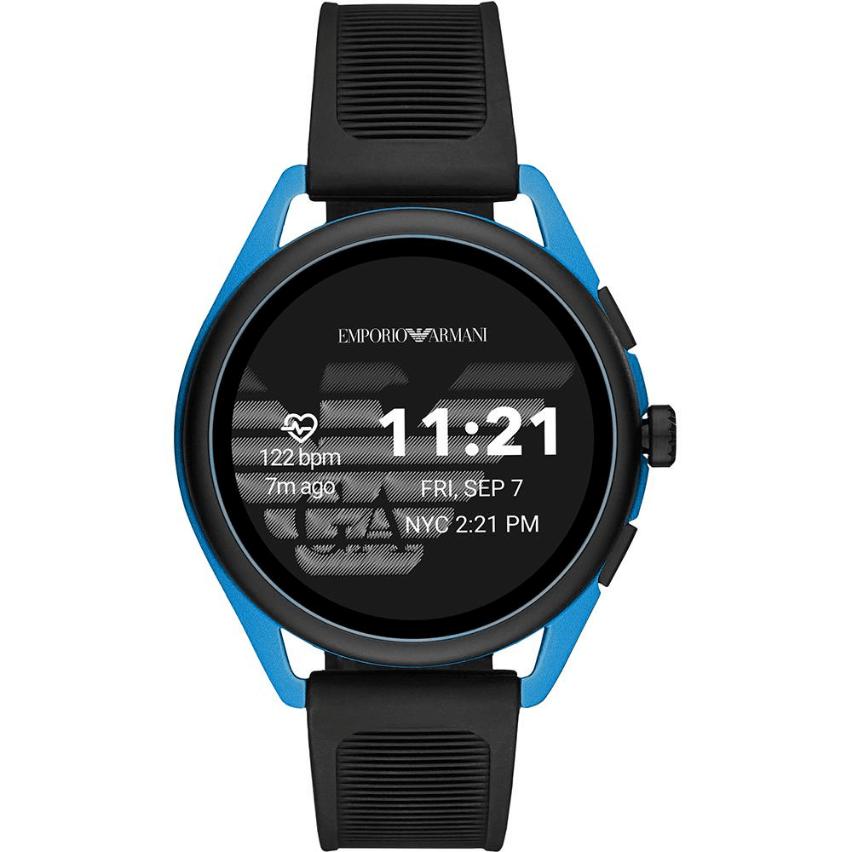 Луксозен умен часовник - Emporio Armani ART5024 Connected Matteo 2.0 Smartwatch (черен-син) | JAR Computers Луксозен умен часовник - Emporio Armani ART5024 Connected Matteo 2.0 Smartwatch (черен-син)