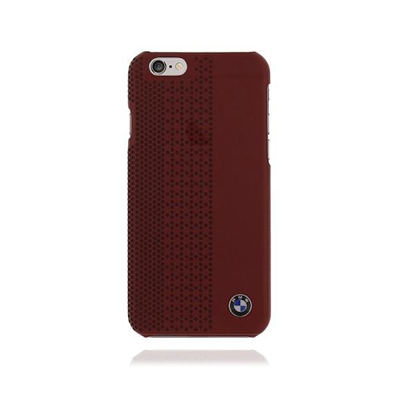 Оригинален кожен кейс (естествена кожа) за iPhone 6, iPhone 6S - BMW Hard Leather Case (червен) | JAR Computers Оригинален кожен кейс (естествена кожа) за iPhone 6, iPhone 6S - BMW Hard Leather Case (червен)