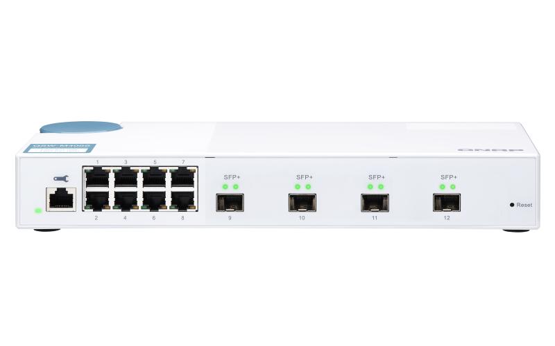 QNAP QSW-M408S мрежов суич Управляем L2 Gigabit Ethernet (10/100/1000) Бяла | JAR Computers QNAP QSW-M408S мрежов суич Управляем L2 Gigabit Ethernet (10/100/1000) Бяла