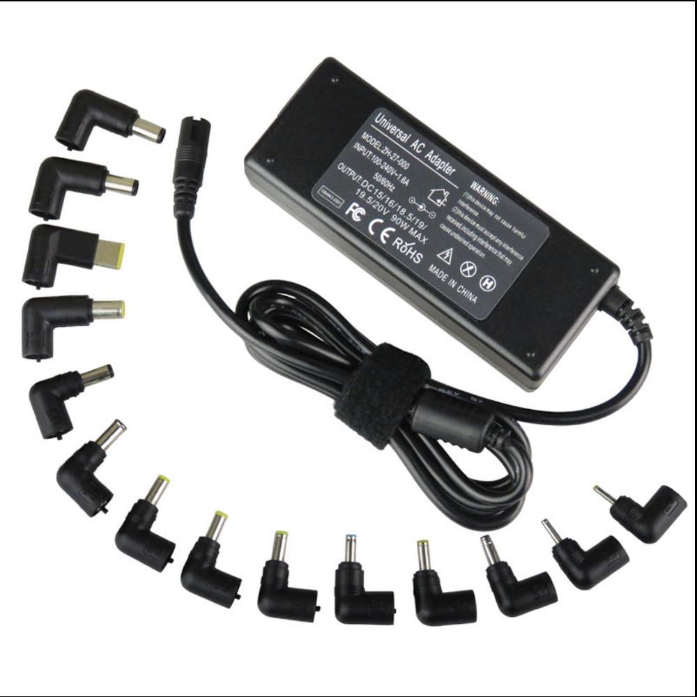 Универсално зарядно за лаптоп 220V/90W 12 конектора / автоматично