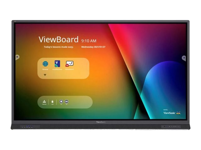 VIEWSONIC IFP7552-1BH IFP 75inch 3840x2160 33 multi-point touch 7H 450nits 8GB RAM 64GB Android 9 OPSx1 Wi-Fi HDMI | JAR Computers VIEWSONIC IFP7552-1BH IFP 75inch 3840x2160 33 multi-point touch 7H 450nits 8GB RAM 64GB Android 9 OPSx1 Wi-Fi HDMI