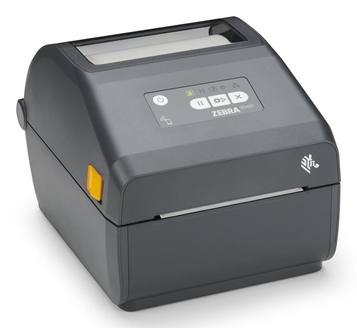Zebra ZD421 label printer Thermal transfer 300 x 300 DPI 102 mm/sec Wired & Wireless Bluetooth | JAR Computers Zebra ZD421 label printer Thermal transfer 300 x 300 DPI 102 mm/sec Wired & Wireless Bluetooth