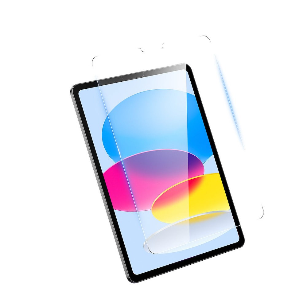 Baseus Corning HD Tempered Glass (P40012005201-01) - калено стъклено защитно покритие за дисплея на iPad 10 (2022) (прозрачно)