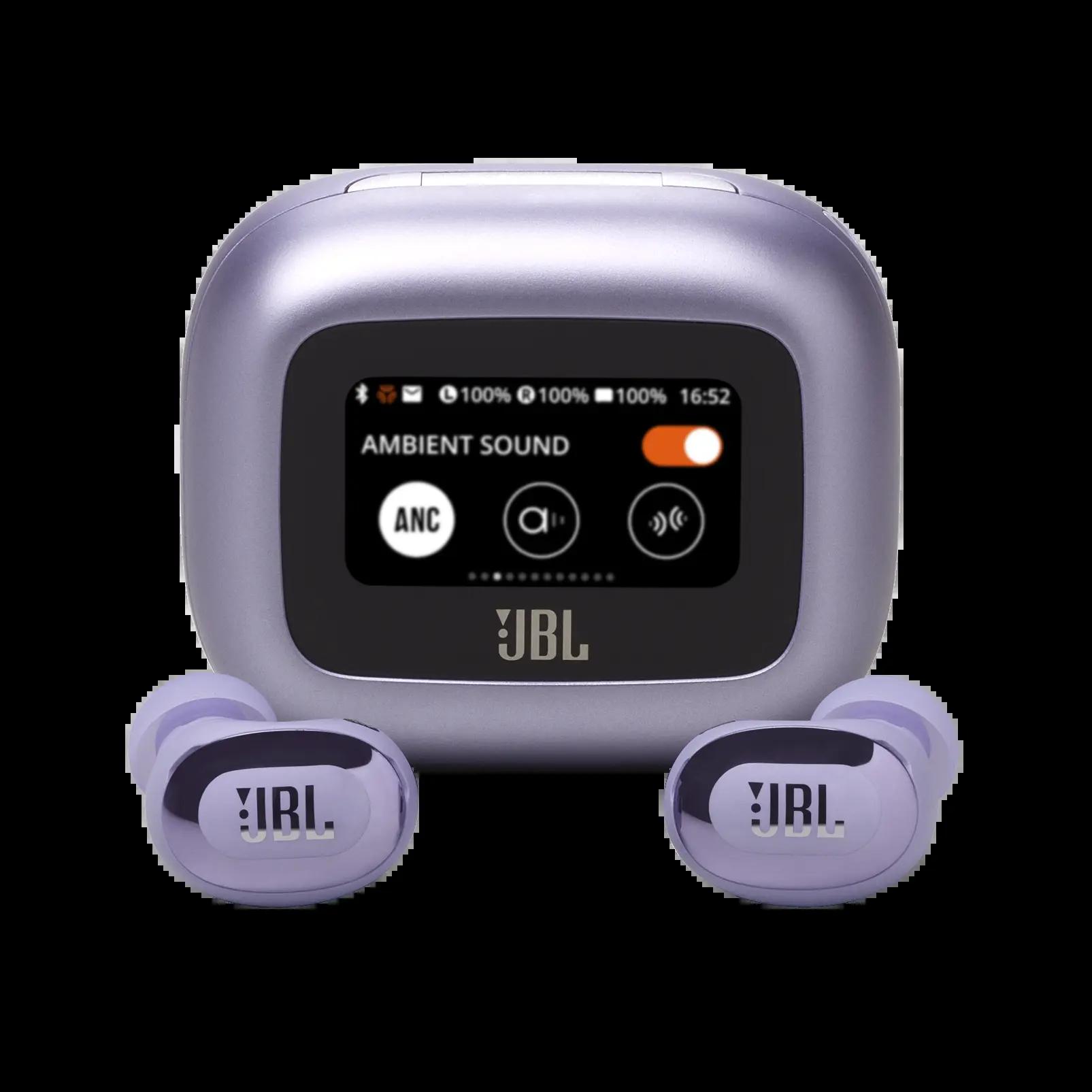 Блутут слушалки-тапи JBL Live Buds 3 - Лилав