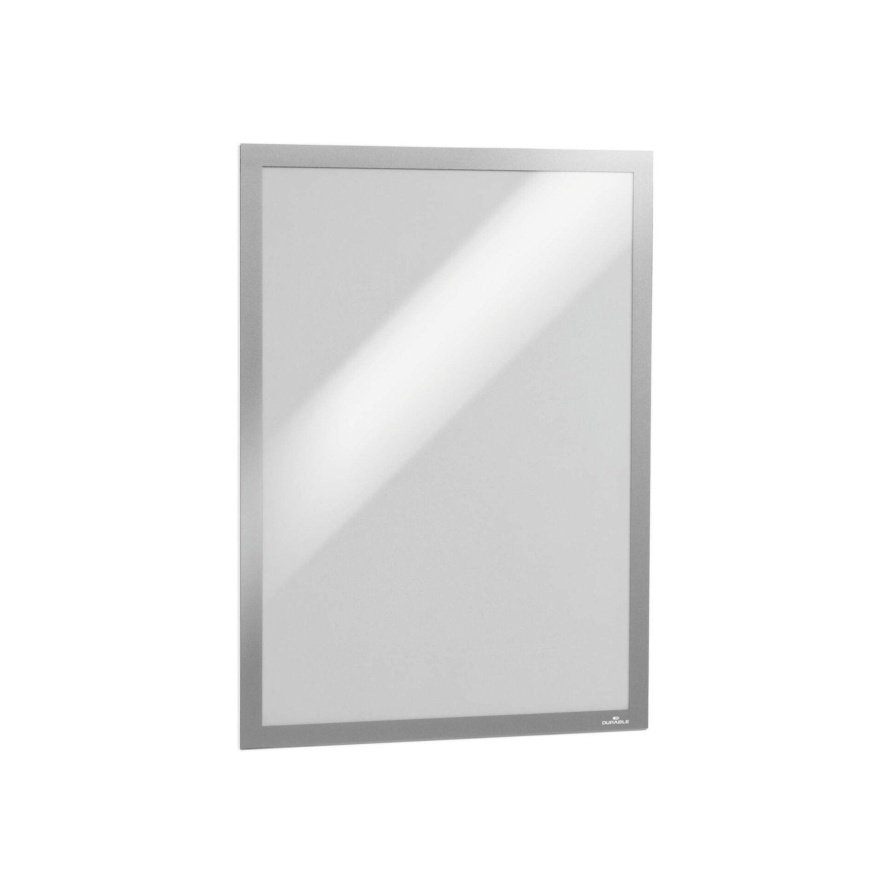 Durable Рамка Duraframe, самозалепваща се, магнитна, A3, сребриста | JAR Computers Durable Рамка Duraframe, самозалепваща се, магнитна, A3, сребриста