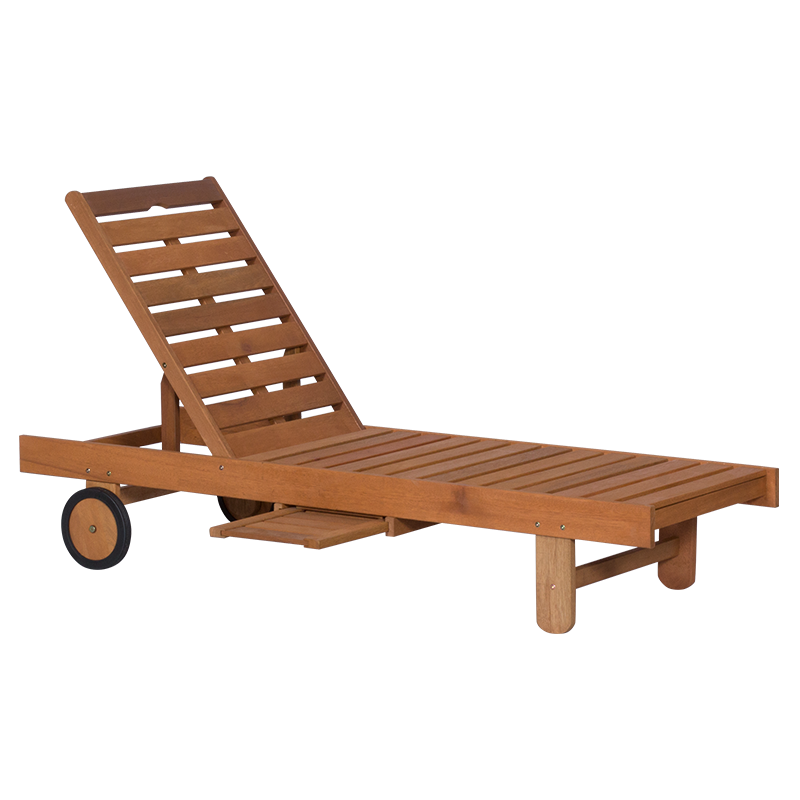 Дървен шезлонг ALMA