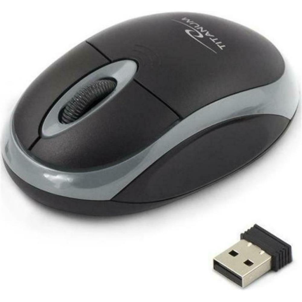 Esperanza Wireless 2.4ghz  3d Optical Mouse Gray (TM116E) (ESPTM116E)