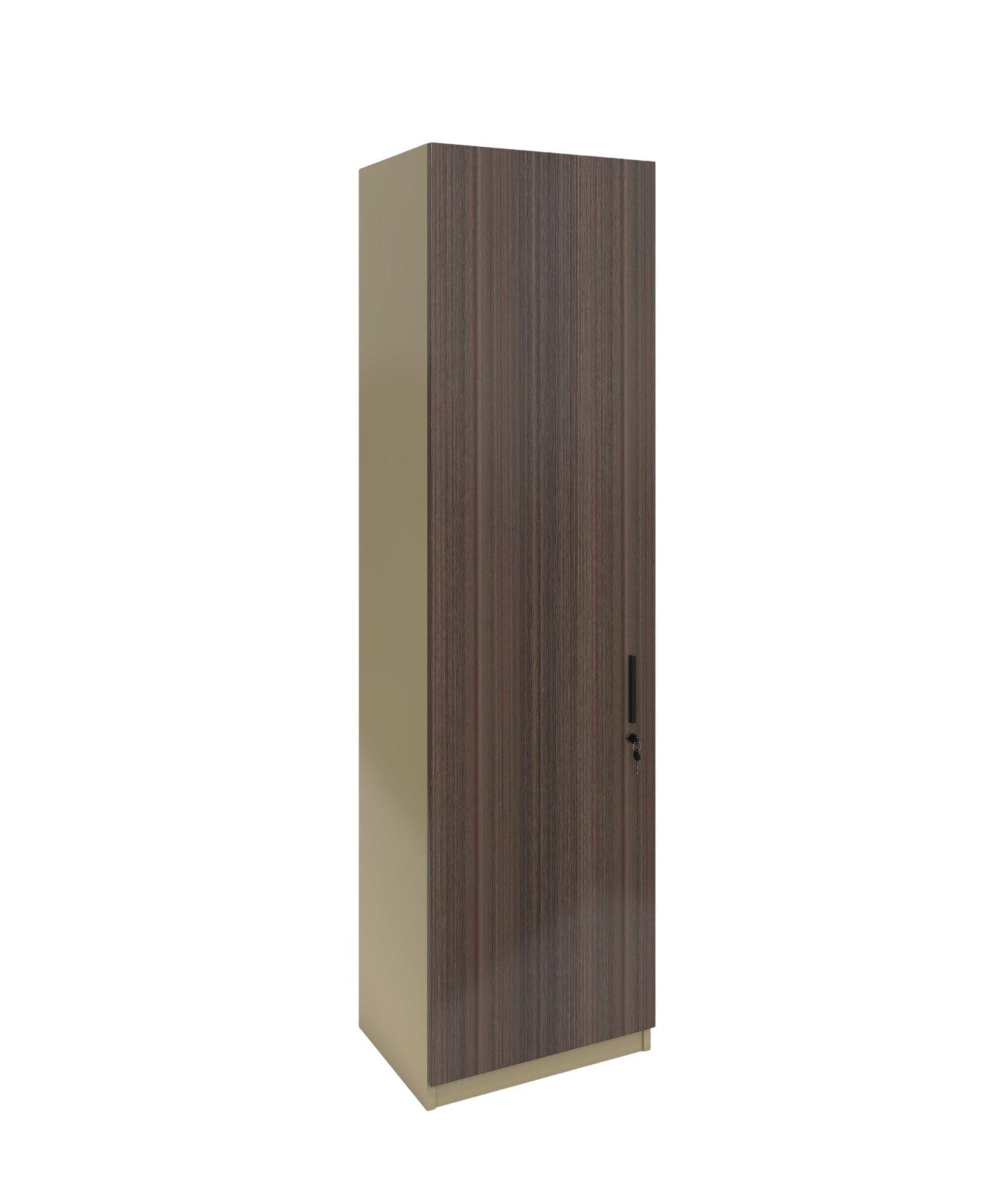 Гардероб RFG Milano, единичен, 550 х 400 х 2000 mm, ПДЧ 18 mm, светъл дъб и тъмносиво | JAR Computers Гардероб RFG Milano, единичен, 550 х 400 х 2000 mm, ПДЧ 18 mm, светъл дъб и тъмносиво