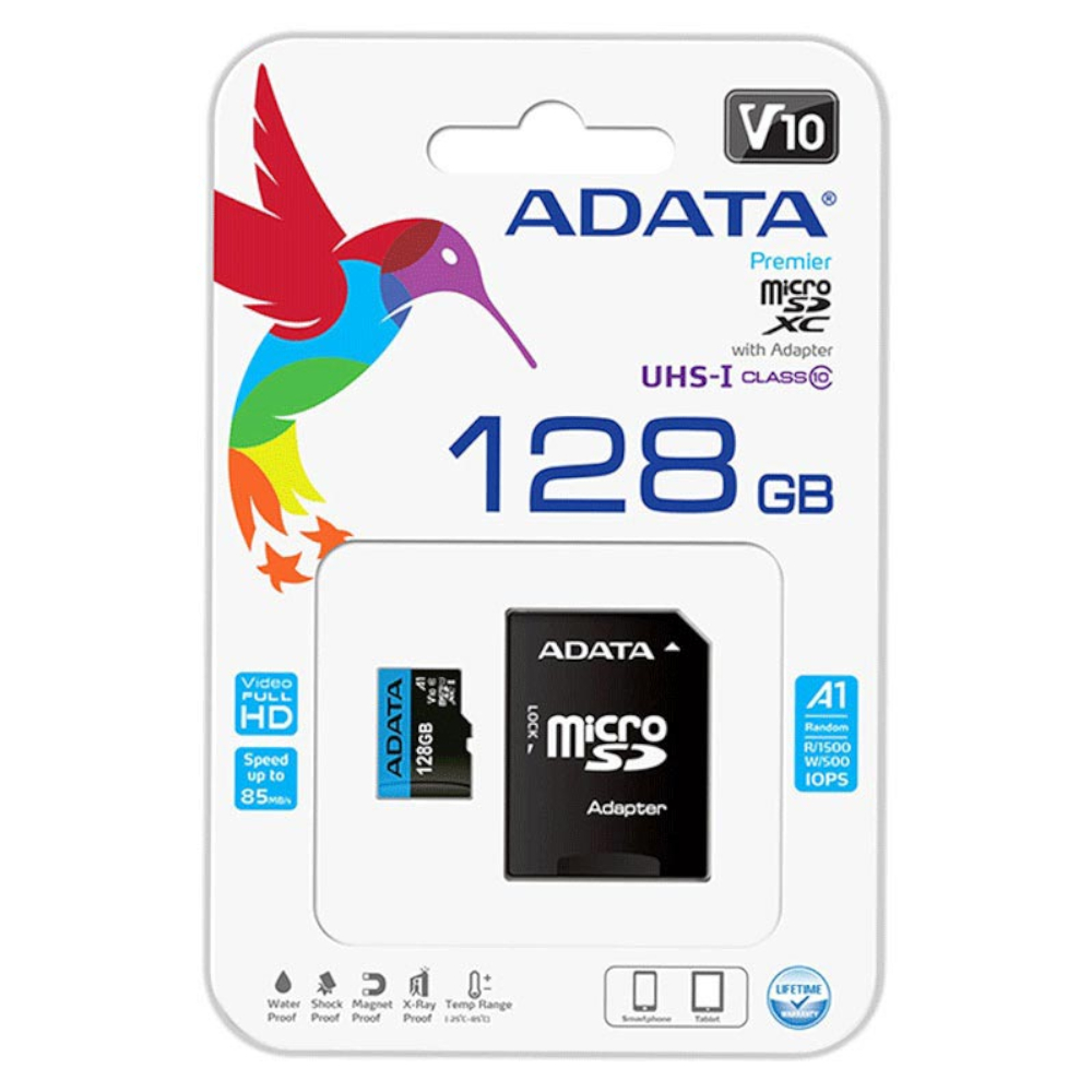 Карта памет Adata 128GB Micro SD Class 10 | JAR Computers Карта памет Adata 128GB Micro SD Class 10