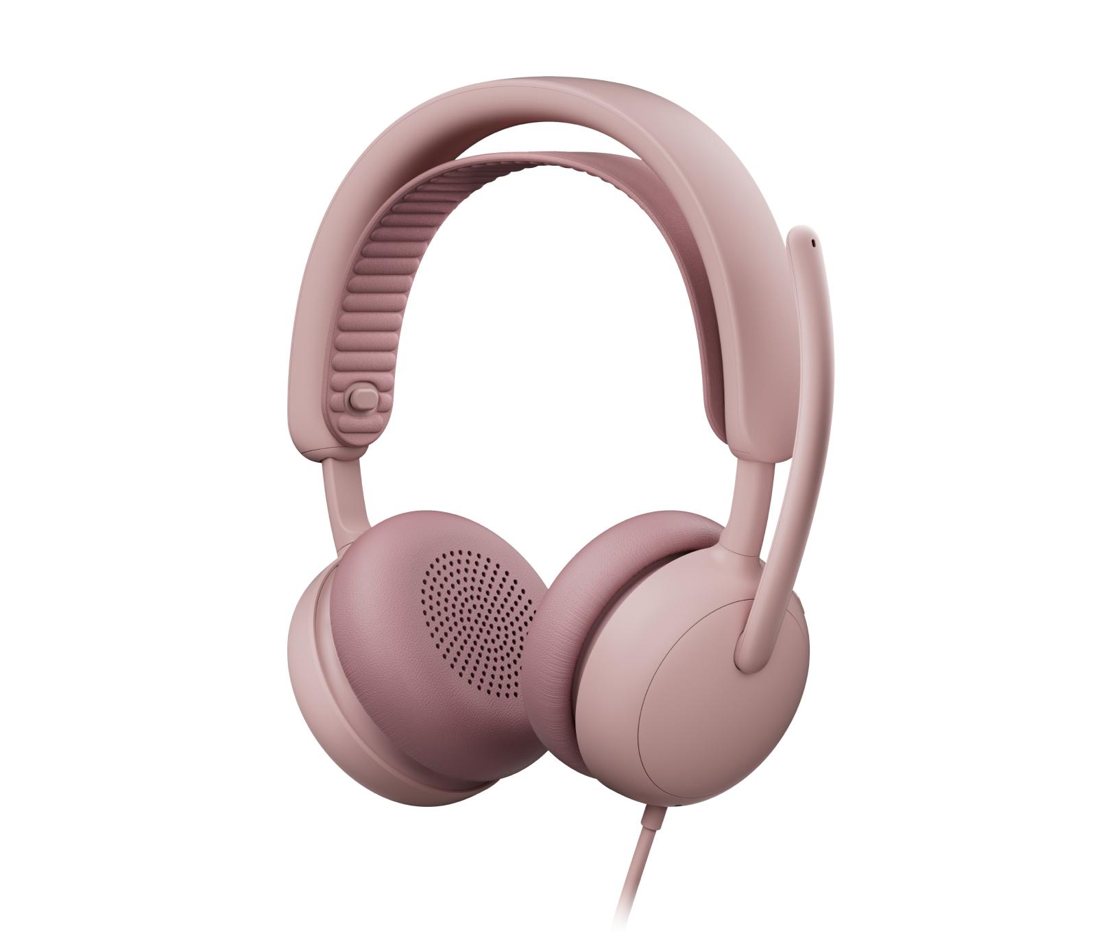 Logitech Zone Wired 2 Слушалки Жичен Лента за глава Обаждания/музика USB Type-C / USB Type-A Роза | JAR Computers Logitech Zone Wired 2 Слушалки Жичен Лента за глава Обаждания/музика USB Type-C / USB Type-A Роза