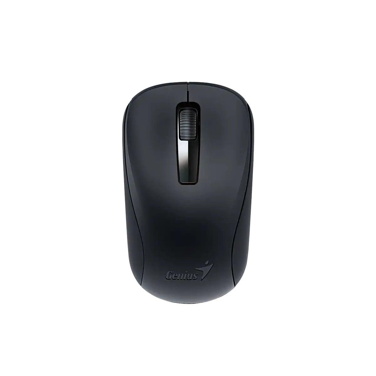 Мишка Genius NX-7005, безжична, USB, 3 бутона, AA, черна