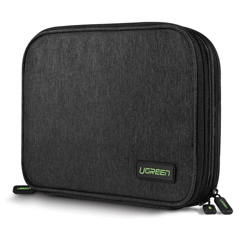 Органайзер за захранване, кабели, слушалки и други аксесоари - Ugreen Cable Accessory Storage Bag (черен) | JAR Computers Органайзер за захранване, кабели, слушалки и други аксесоари - Ugreen Cable Accessory Storage Bag (черен)