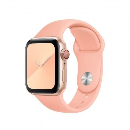 Оригинална силиконова каишка за Apple Watch 38мм, 40мм, 41мм, 42мм (2024) - Apple Grapefruit Sport Band S/M & M/L (светлорозов) | JAR Computers Оригинална силиконова каишка за Apple Watch 38мм, 40мм, 41мм, 42мм (2024) - Apple Grapefruit Sport Band S/M & M/L (светлорозов)