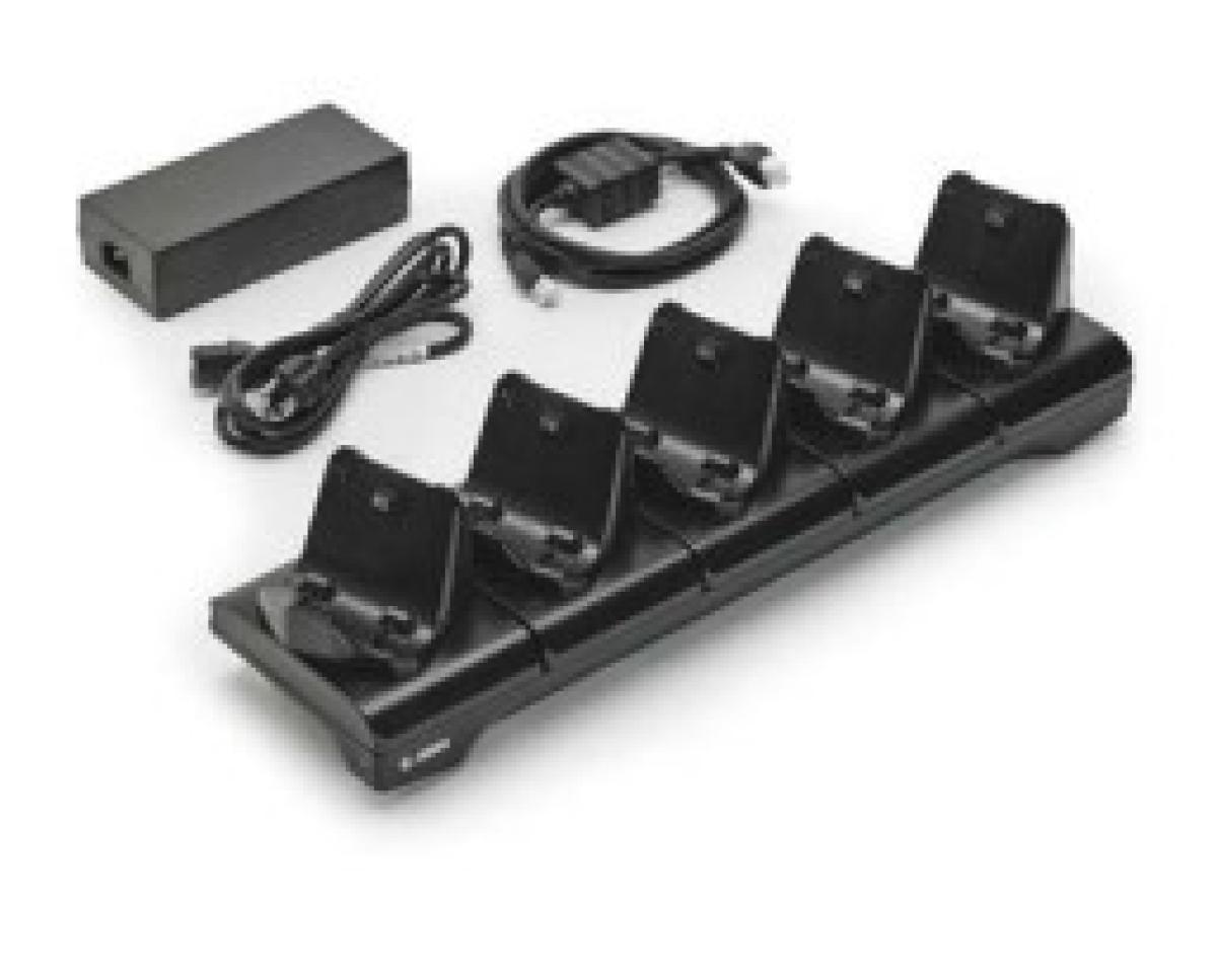 Zebra CRD-MPM-5SCHGUK1-01 mobile device dock station Black | JAR Computers Zebra CRD-MPM-5SCHGUK1-01 mobile device dock station Black