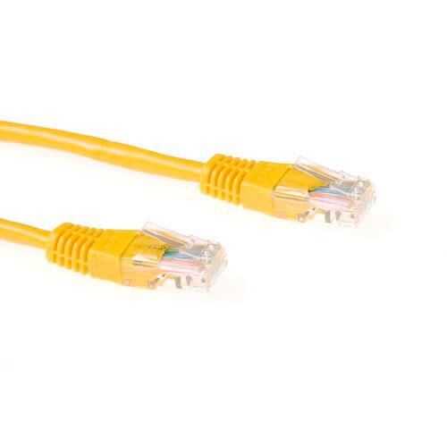 ACT IB8851 мрежов кабел Жълт 1,5 м Cat6