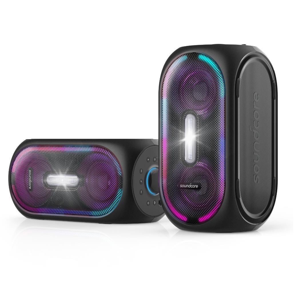 Безжичен водоустойчив спийкър с микрофон (черен) - Anker SoundCore Rave Bluetooth Speaker 160W | JAR Computers Безжичен водоустойчив спийкър с микрофон (черен) - Anker SoundCore Rave Bluetooth Speaker 160W