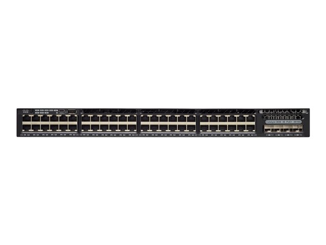 CISCO One Catalyst 3650 48 Port PoE 4x10G Uplink