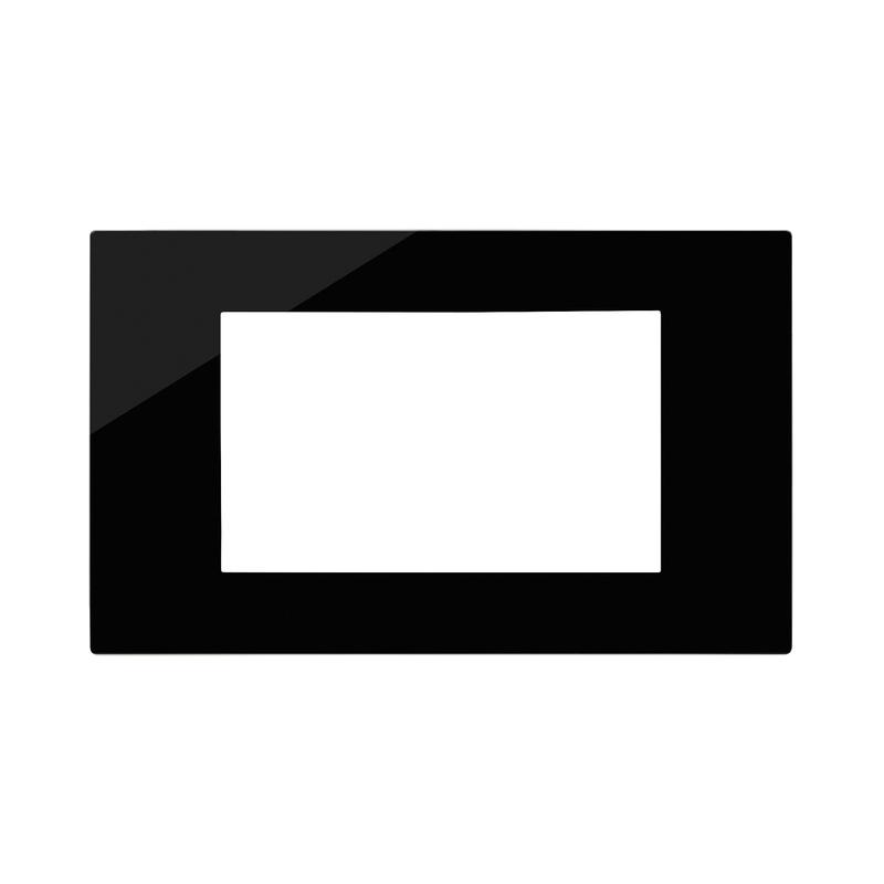 Декоративна рамка 4M Reflex Black - VIMAR LINEA 30654.42 | JAR Computers Декоративна рамка 4M Reflex Black - VIMAR LINEA 30654.42