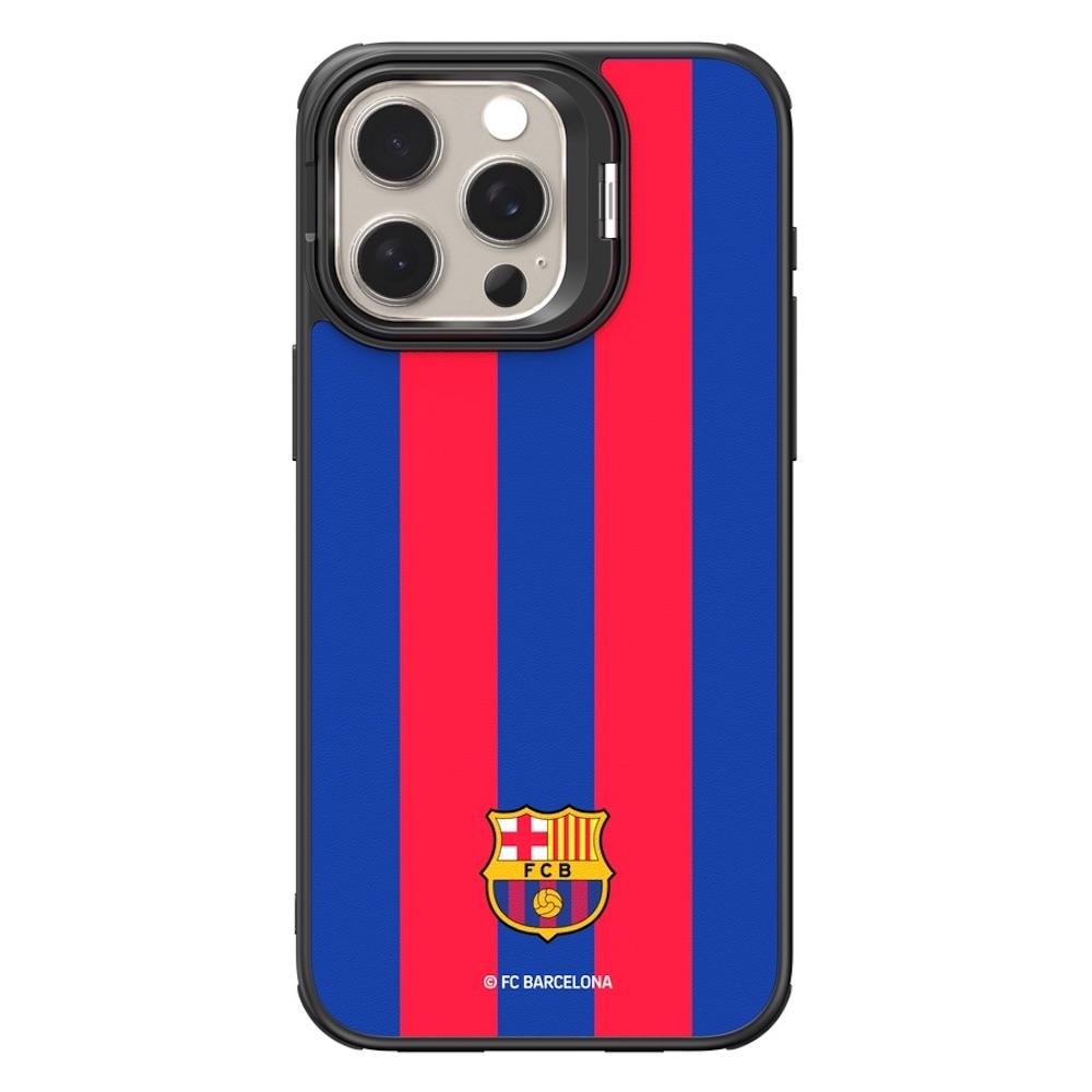 Хибриден удароустойчив кейс с MagSafe за iPhone 15 Pro Max - FC Barcelona Official Magnetic Hybrid Case (червен-син) | JAR Computers Хибриден удароустойчив кейс с MagSafe за iPhone 15 Pro Max - FC Barcelona Official Magnetic Hybrid Case (червен-син)