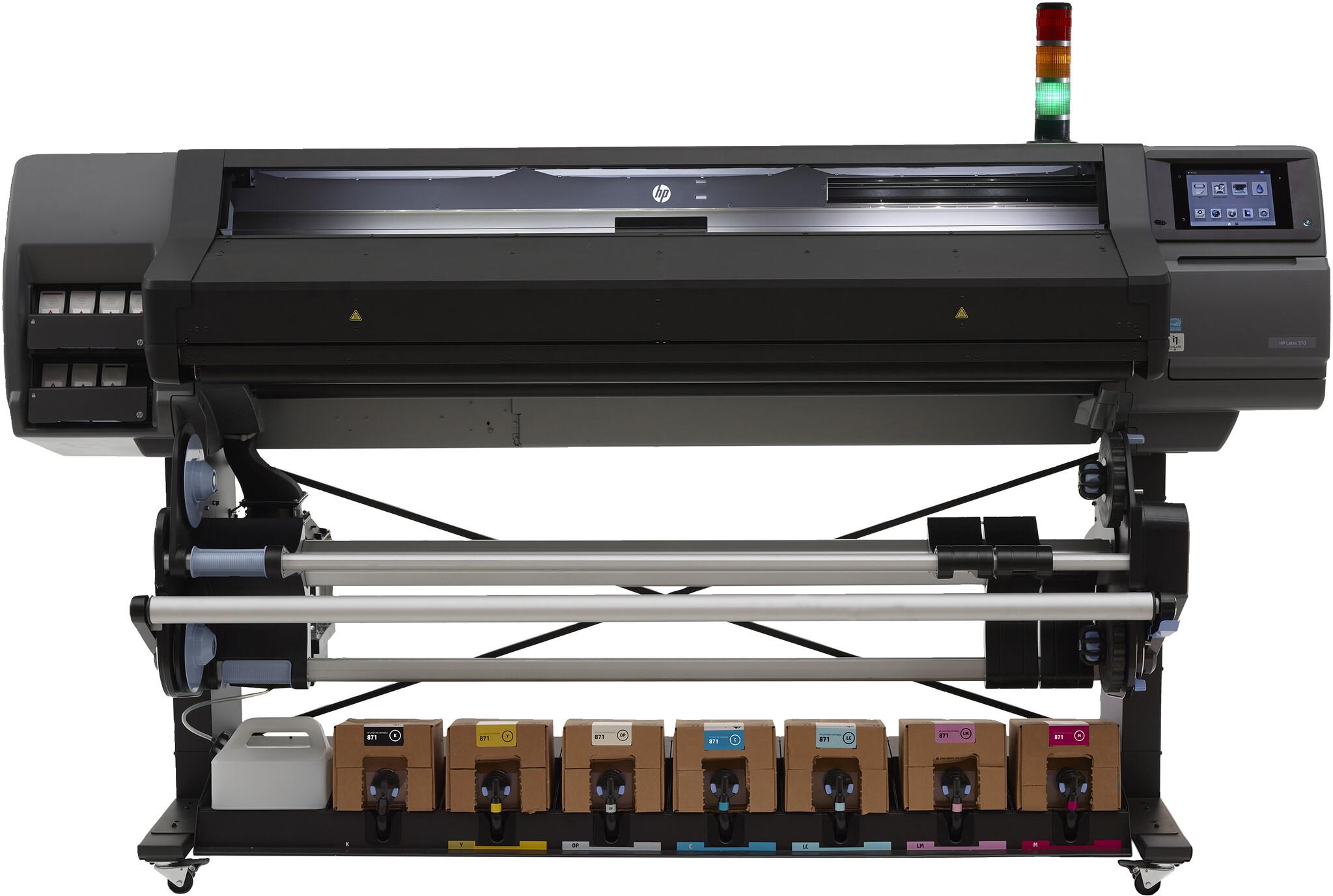 HP Latex 570 Printer голямоформатен принтер Латексов печат Цвят 1200 x 1200 DPI Ethernet LAN | JAR Computers HP Latex 570 Printer голямоформатен принтер Латексов печат Цвят 1200 x 1200 DPI Ethernet LAN