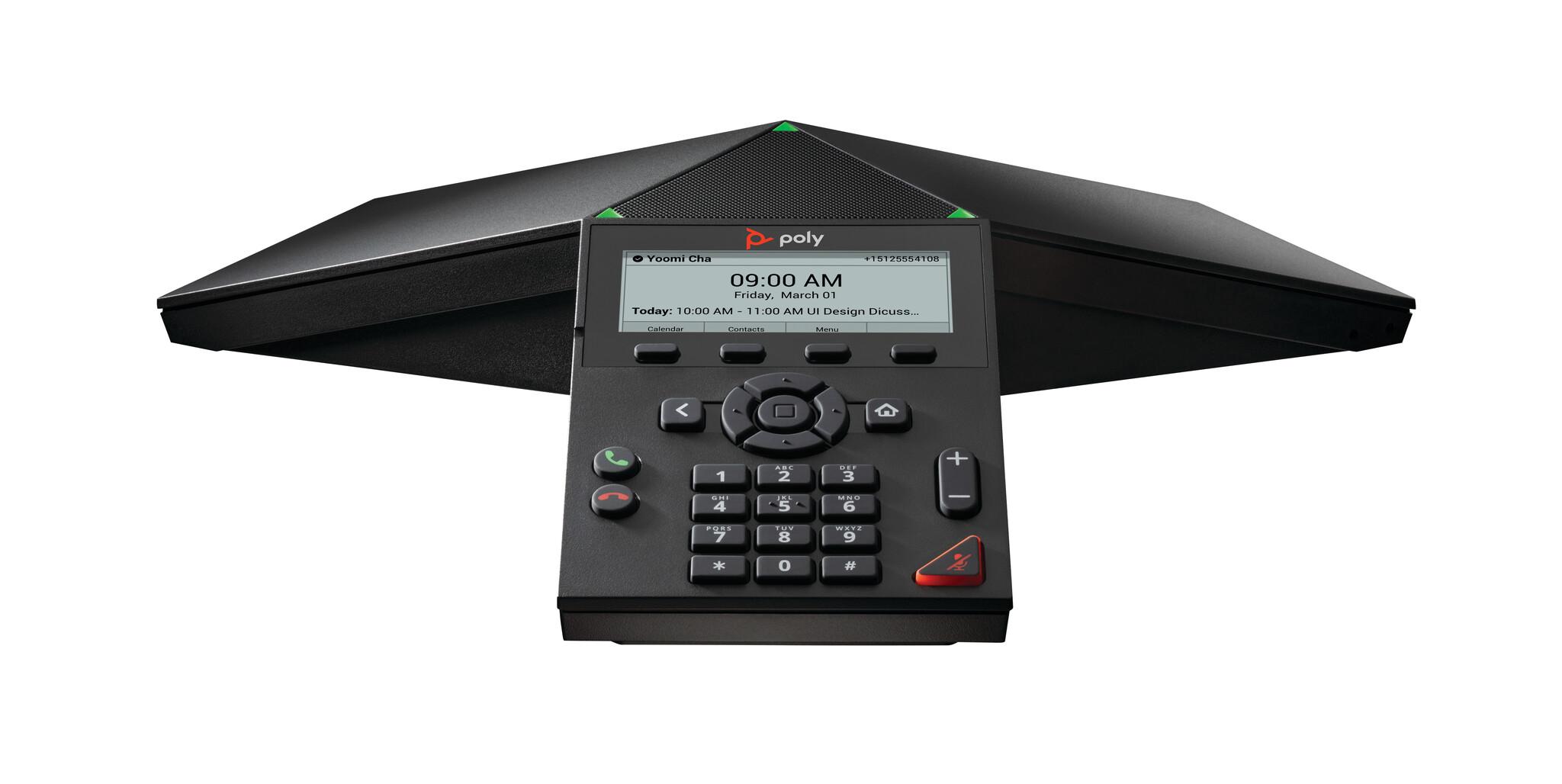 HP Poly Trio 8300 IP конферентен телефон съвместим с PoE | JAR Computers HP Poly Trio 8300 IP конферентен телефон съвместим с PoE
