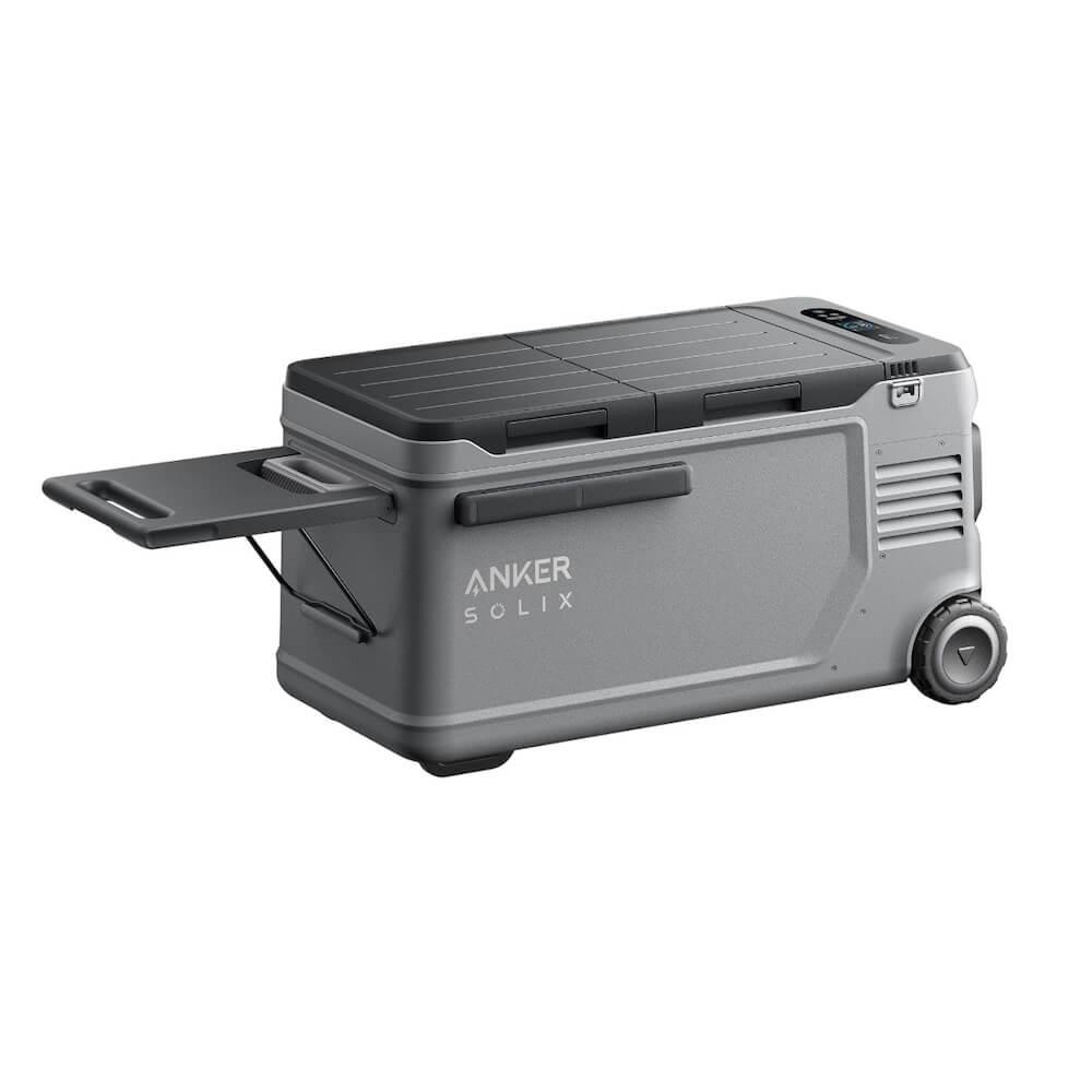 Иновативен портативен хладилник с фризер 58л - Anker SOLIX EverFrost 2 Dual-Zone Cooling Electric Cooler 58L With 288Wh Battery (тъмносив) | JAR Computers Иновативен портативен хладилник с фризер 58л - Anker SOLIX EverFrost 2 Dual-Zone Cooling Electric Cooler 58L With 288Wh Battery (тъмносив)