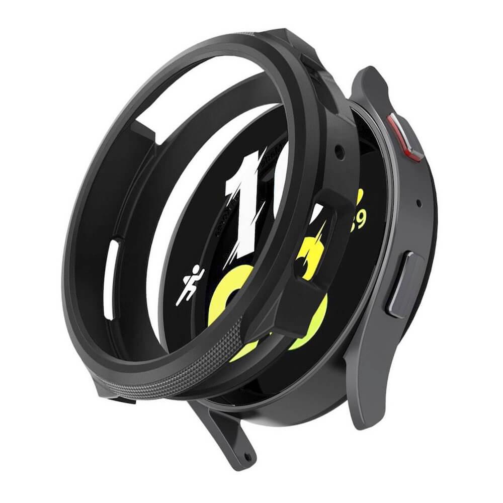 Качествен силиконов (TPU) кейс за Samsung Galaxy Watch 6 44мм - Spigen Liquid Air Case (черен) | JAR Computers Качествен силиконов (TPU) кейс за Samsung Galaxy Watch 6 44мм - Spigen Liquid Air Case (черен)