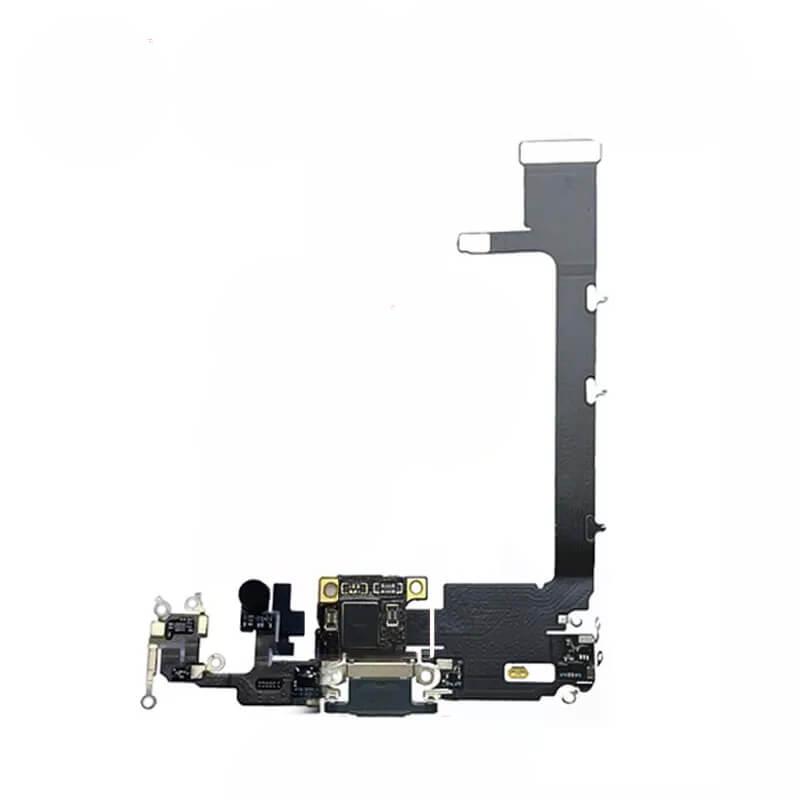 Лентов кабел с Lightning конектора и долните микрофони за iPhone 11 Pro Max - OEM iPhone 11 Pro Max System Connector and Flex Cable (черен) | JAR Computers Лентов кабел с Lightning конектора и долните микрофони за iPhone 11 Pro Max - OEM iPhone 11 Pro Max System Connector and Flex Cable (черен)