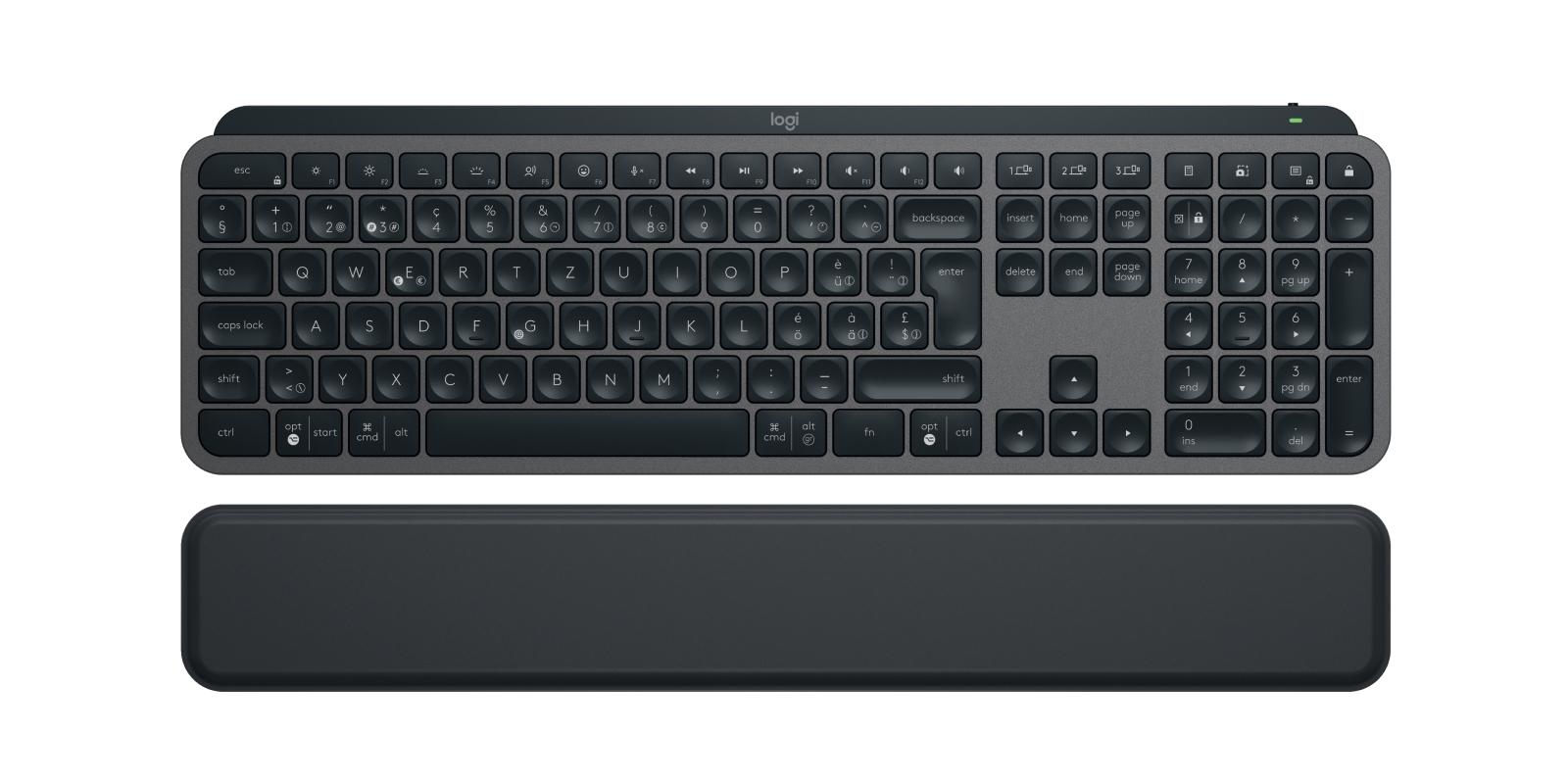 Logitech MX Keys S клавиатура Офис Блутут QWERTZ Швейцарски Графит | JAR Computers Logitech MX Keys S клавиатура Офис Блутут QWERTZ Швейцарски Графит