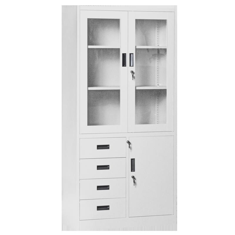 Метален шкаф Carmen CR-1278 J - сив