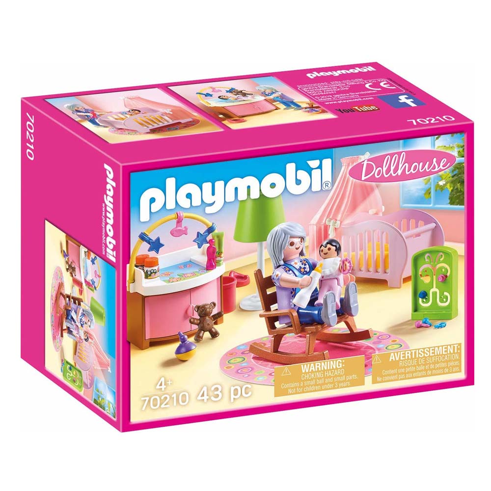 Playmobil Dollhouse: Δωμάτιο Μωρού (70210) (PLY70210)