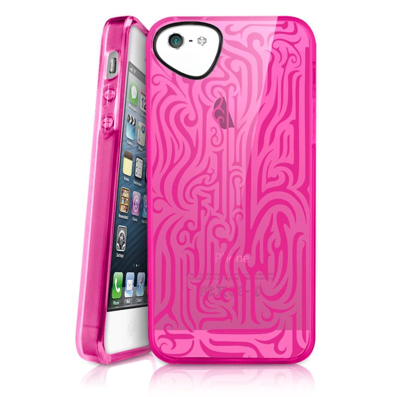 Термополиуретанов калъф за iPhone 5S, iPhone 5, iPhone SE - Itskins Ink Case (розов) | JAR Computers Термополиуретанов калъф за iPhone 5S, iPhone 5, iPhone SE - Itskins Ink Case (розов)