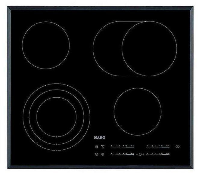 Вграден керамичен плот AEG HK654070FB*** , Електрически