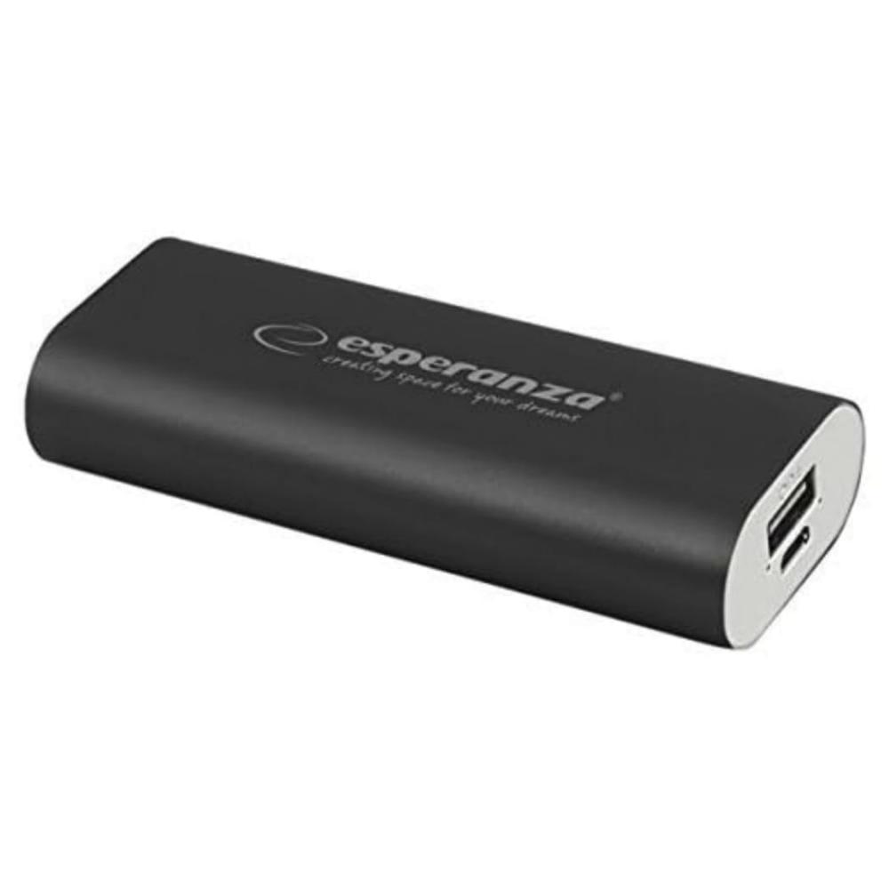 Esperanza EMP105 Power Bank 4400mAh με Θύρα USB-A Μαύρο (EMP105K) (ESPEMP105K)