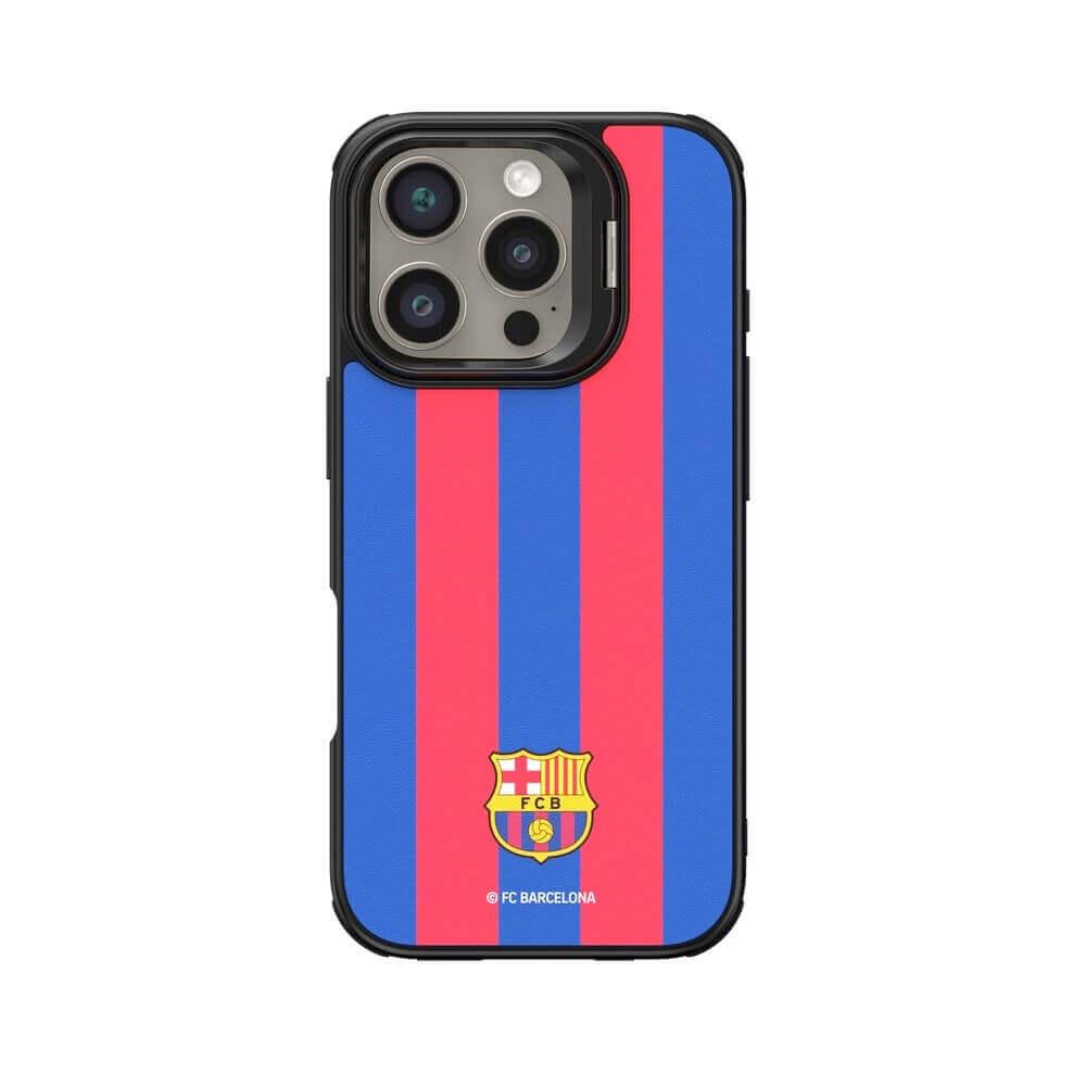 Хибриден удароустойчив кейс с MagSafe за iPhone 16 Pro Max - FC Barcelona Official Magnetic Hybrid Case (червен-син) | JAR Computers Хибриден удароустойчив кейс с MagSafe за iPhone 16 Pro Max - FC Barcelona Official Magnetic Hybrid Case (червен-син)
