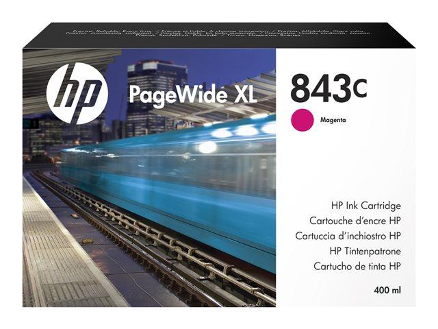 HP 843C ink cartridge magenta 400ml PageWide | JAR Computers HP 843C ink cartridge magenta 400ml PageWide