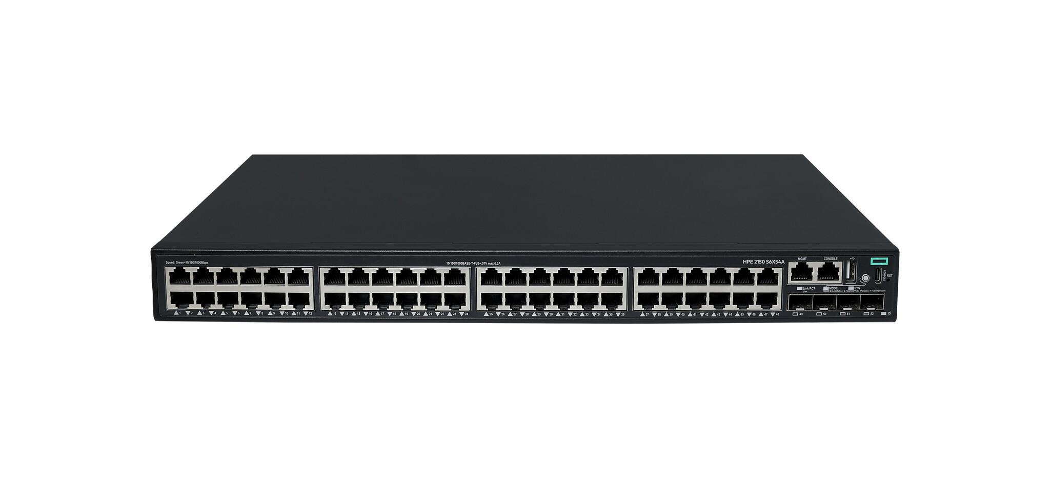 HPE CW 2150 48p 10M/100M/1G PoE+ 4p SFP+ 1G/10G 770W Управляем Захранване по Ethernet (PoE) | JAR Computers HPE CW 2150 48p 10M/100M/1G PoE+ 4p SFP+ 1G/10G 770W Управляем Захранване по Ethernet (PoE)
