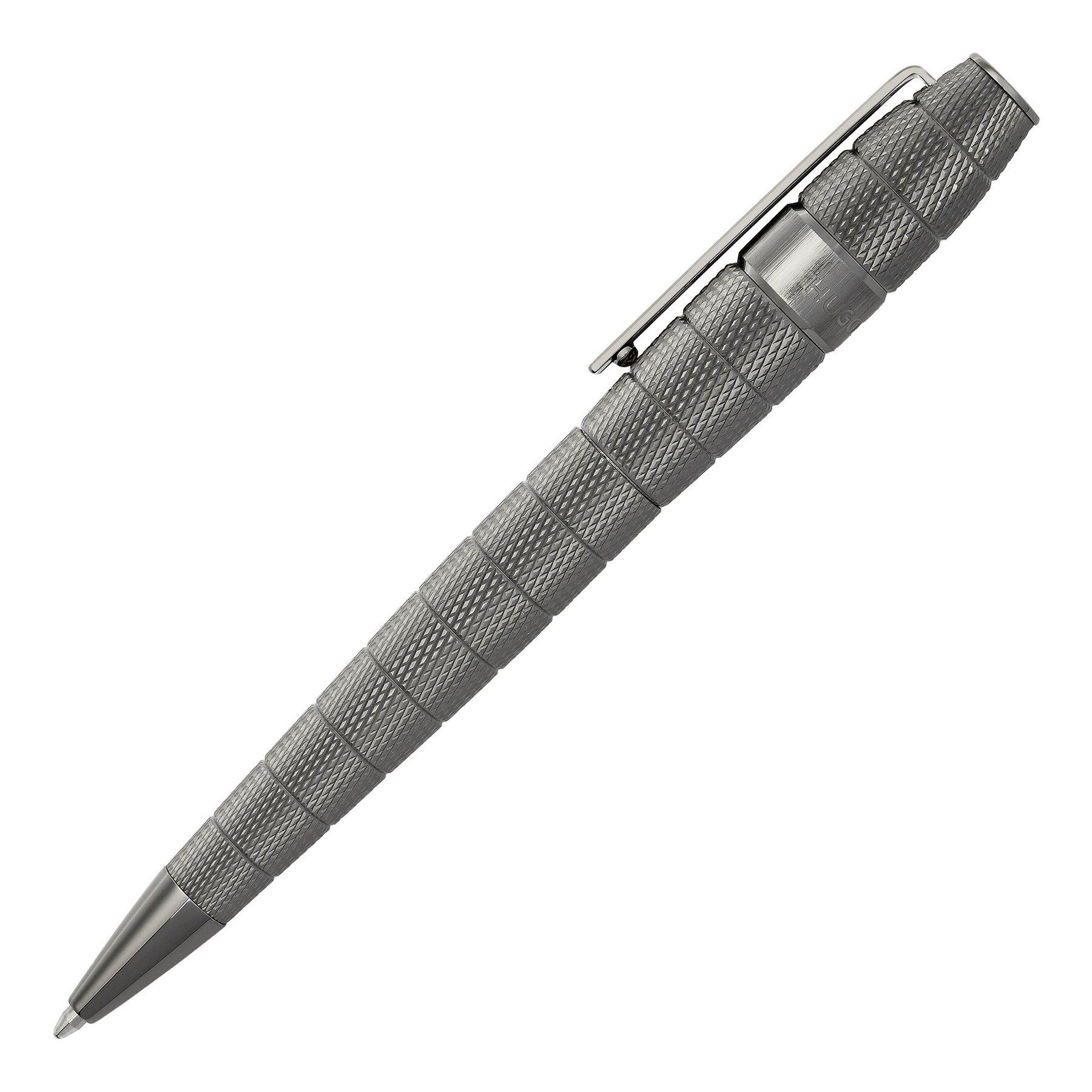 Hugo Boss Химикалка Quantum, в кутия, хром