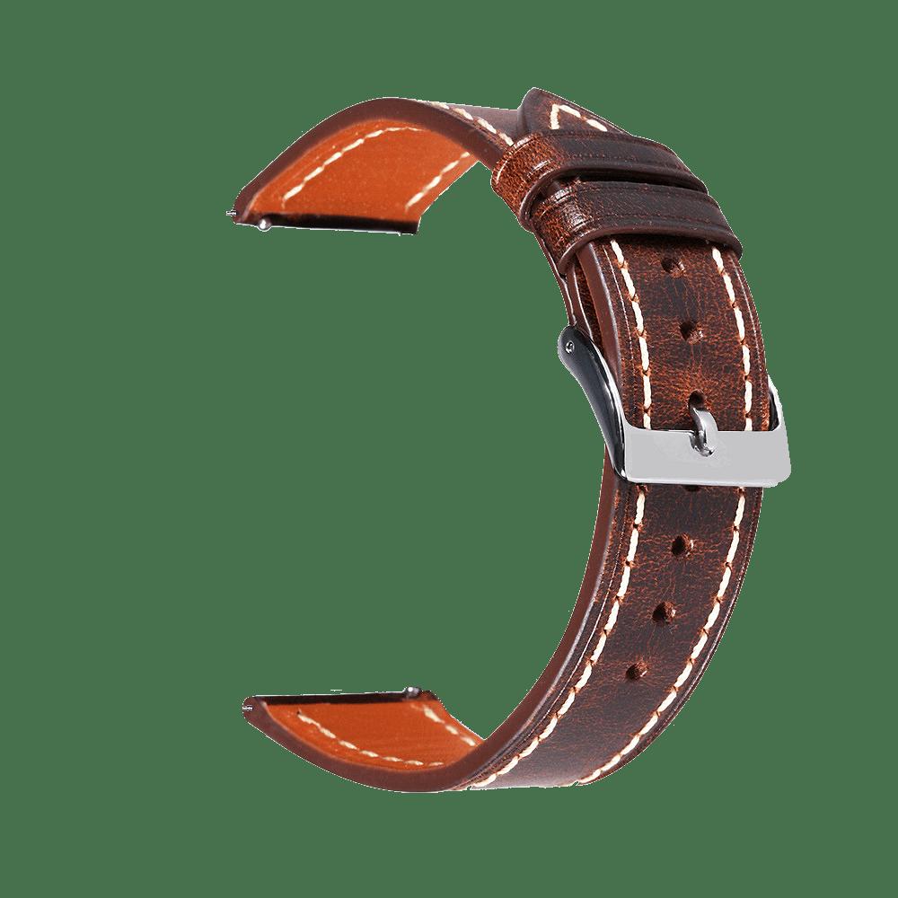 Каишка Trender Genuine Leather 22mm Brown TR-GL22BW | JAR Computers Каишка Trender Genuine Leather 22mm Brown TR-GL22BW