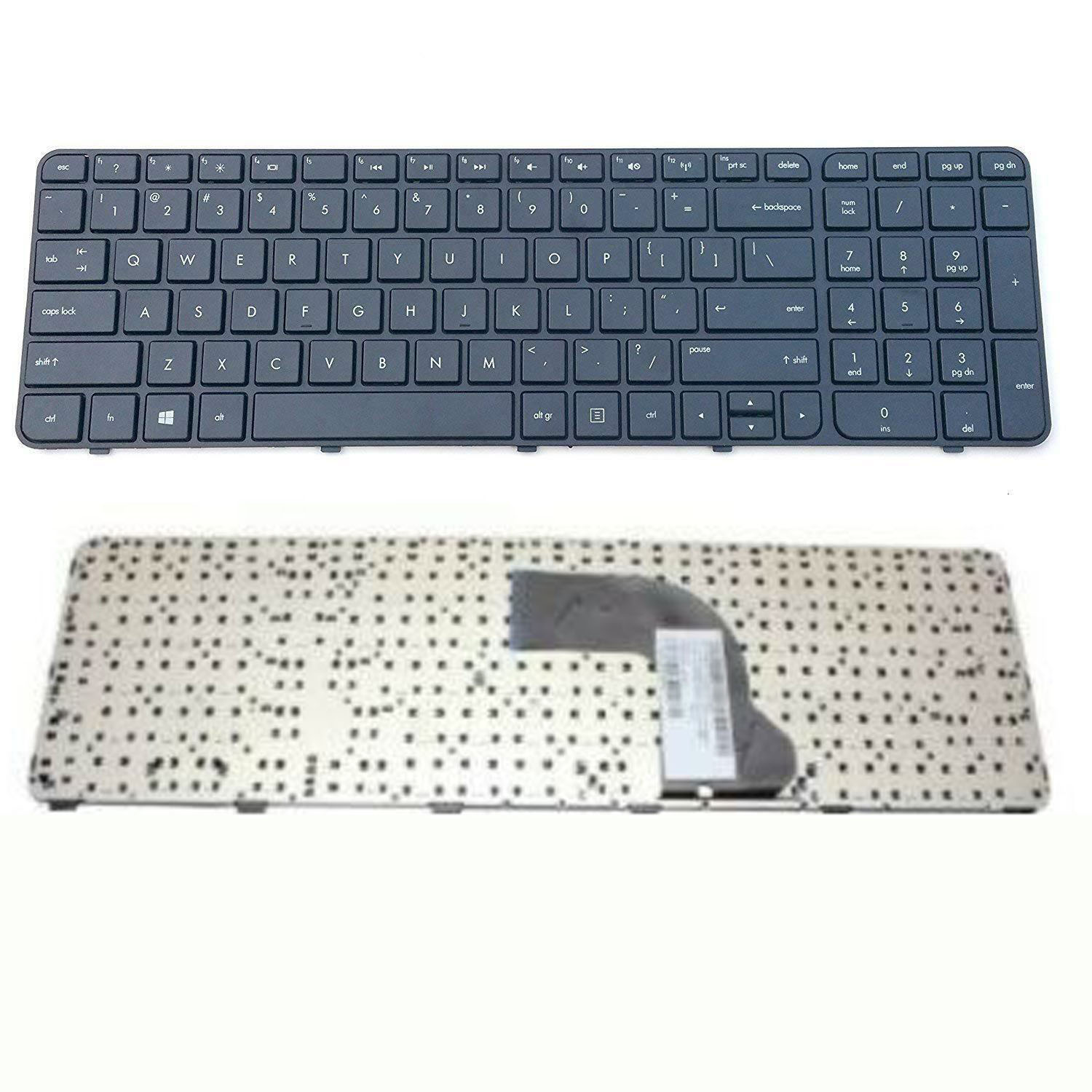 Клавиатура за лаптоп HP Pavilion DV7-7000 DV7-7100 DV7-7200 DV7-7300 DV7t-7000 Черна с Черна Рамка с Кирилица / Black Frame Black | JAR Computers Клавиатура за лаптоп HP Pavilion DV7-7000 DV7-7100 DV7-7200 DV7-7300 DV7t-7000 Черна с Черна Рамка с Кирилица / Black Frame Black