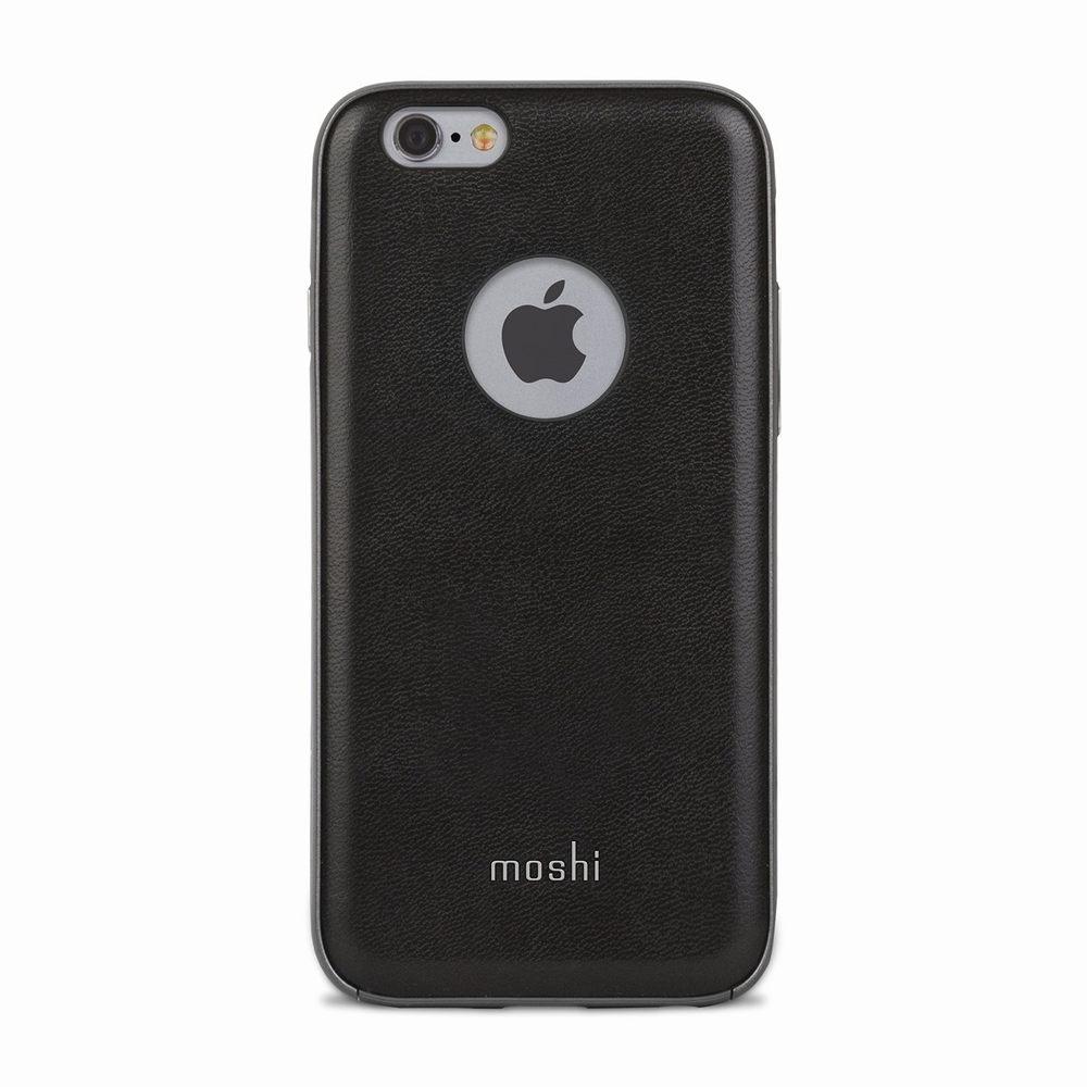 Кожен кейс за iPhone 6, iPhone 6S - Moshi iGlaze Napa Case (черен) | JAR Computers Кожен кейс за iPhone 6, iPhone 6S - Moshi iGlaze Napa Case (черен)