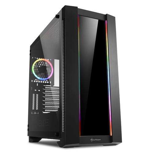 Кутия за компютър Sharkoon ELITE SHARK,    Black
