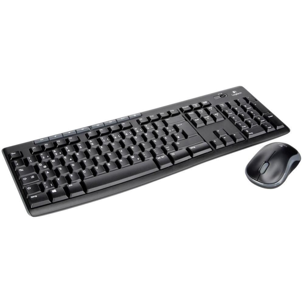 Logitech MK270 Desktop Combo Black German QWERTZ (920-004511) (LOGMK270COMBOBK)