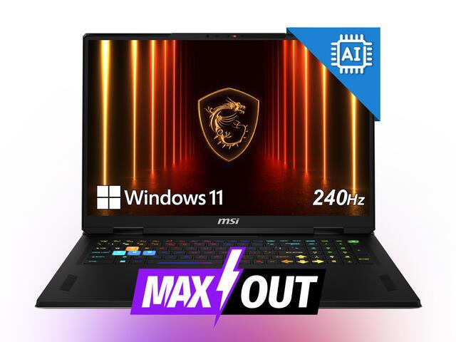 MSI Vector 18 HX AI A2XWJG - MAXOUT